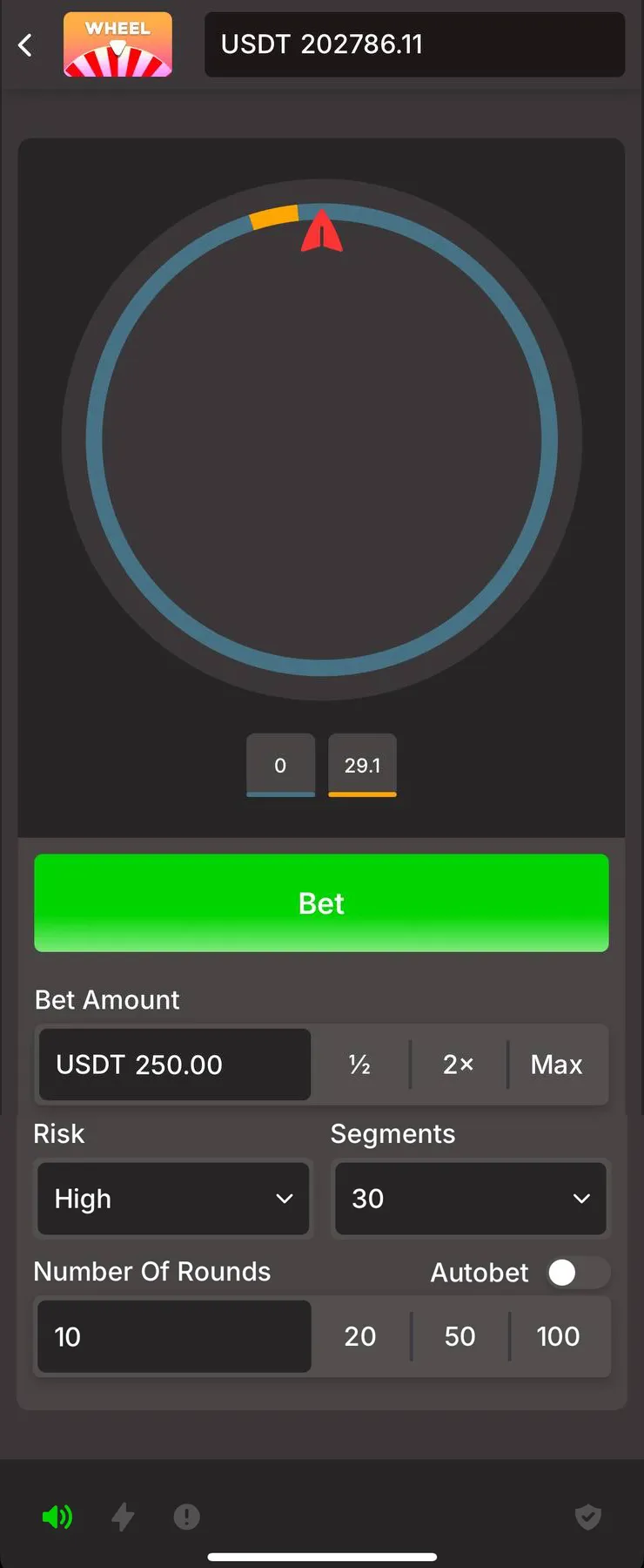 Wheel Game Screenshot 2